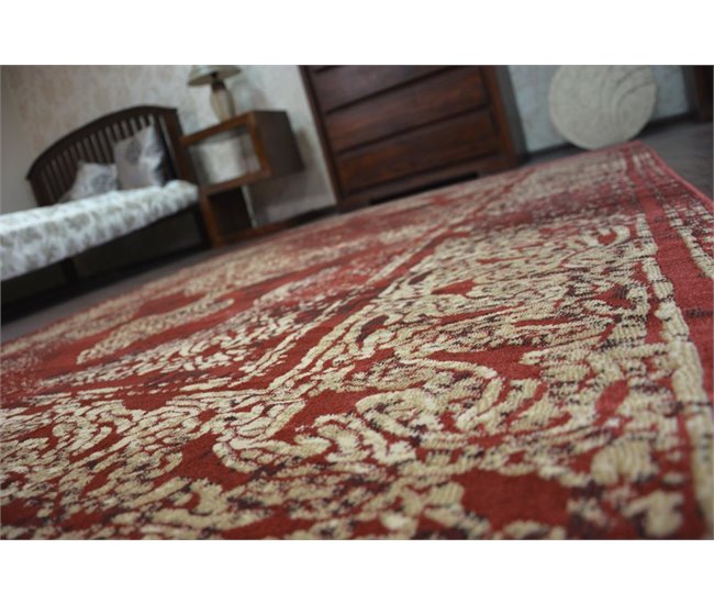 Alfombra DROP JASMINE 456 133x190 Rojo
