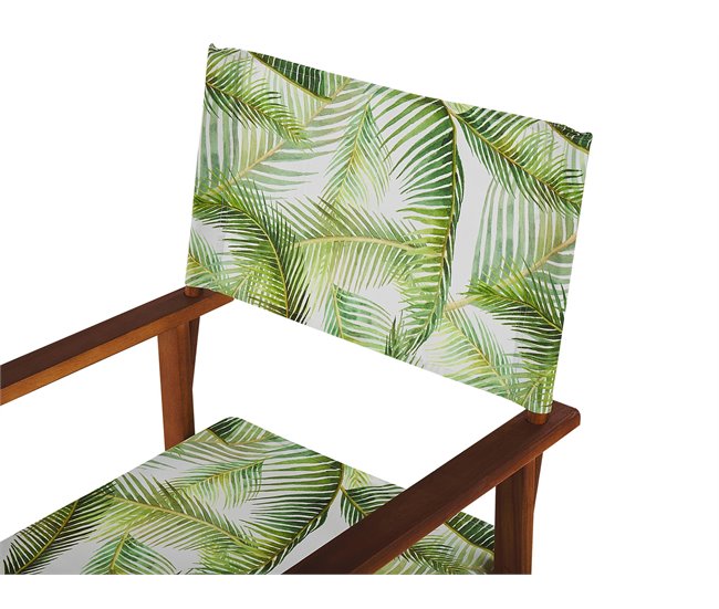 Beliani Tela extraíble CINE 52x45 Verde Oscuro
