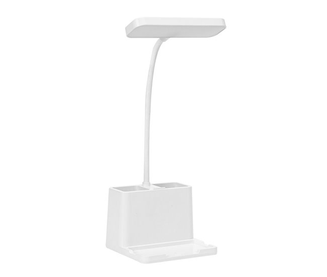 Flexo Acrilico Serie Genio Blanco