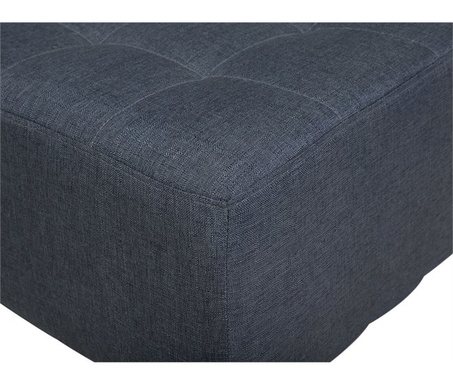 Beliani Chaise longue Poliéster ABERDEEN Grafito