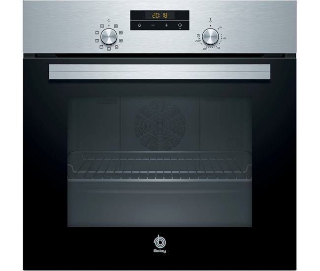 Horno multifución BALAY 3HB2031X0. A. 66L. Negro/ Inox
