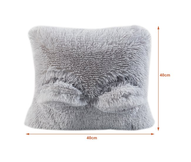 Almohadilla eléctrica Capurso lavable 100W Felpa Gris