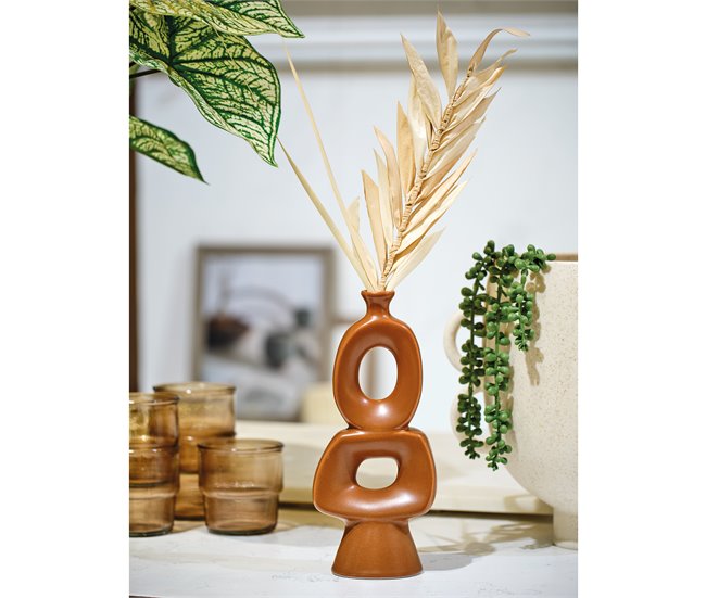 Jarrón ALESSANDRO marca DECORIS Marron