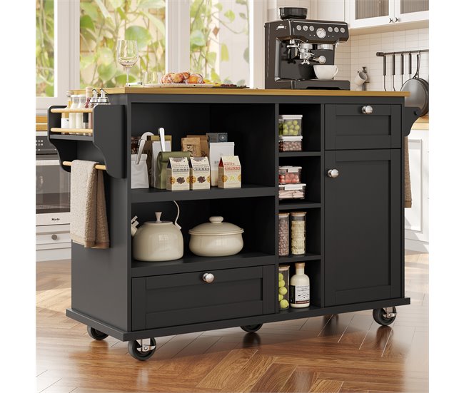 Armarios de Cocina 129 Negro