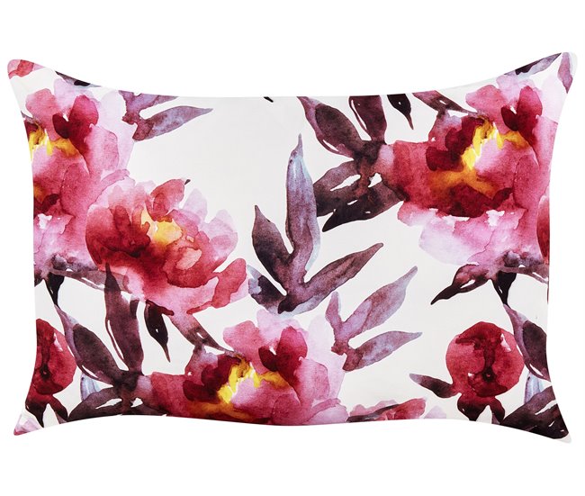 Beliani Cojín de jardín LANROSSO 40x60 Blanco