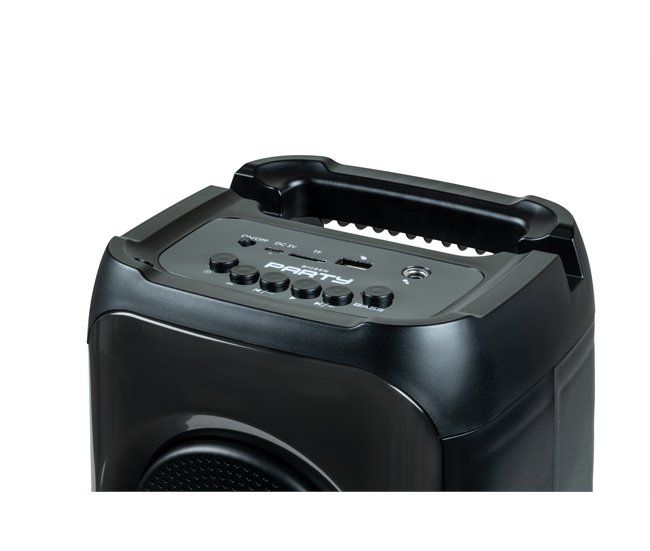 Altavoz inalambrico luminoso Bluetooth Bigben Negro