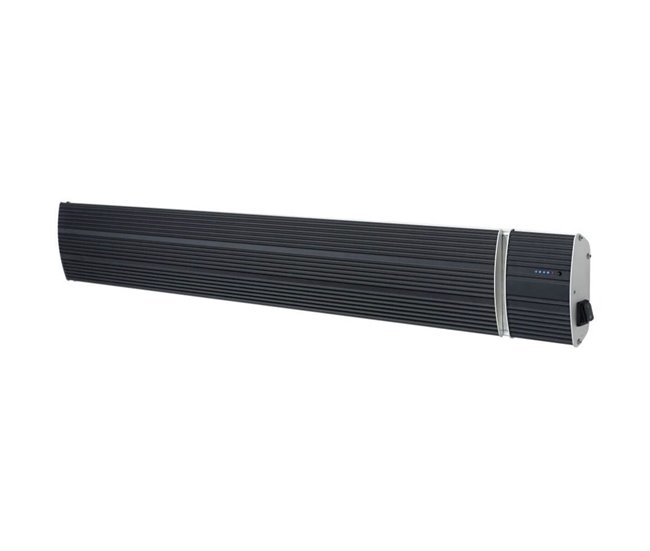 Calentador De Infrarrojos Negro 1500 Wat CALORE-NERO-1500 Negro
