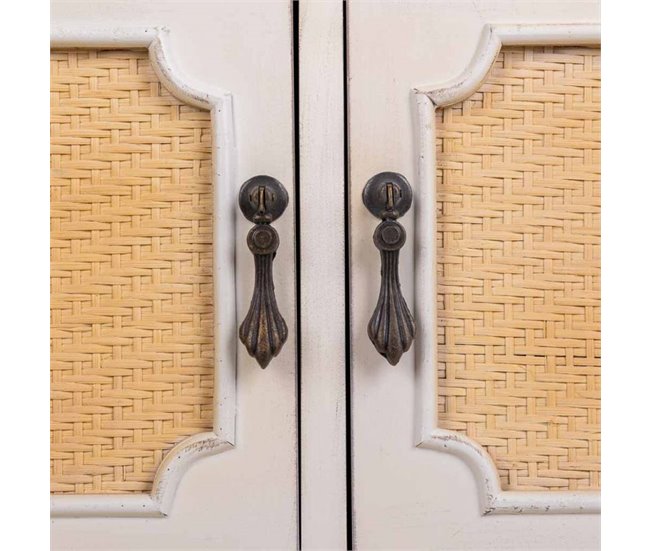 Cómoda de madera Blanco