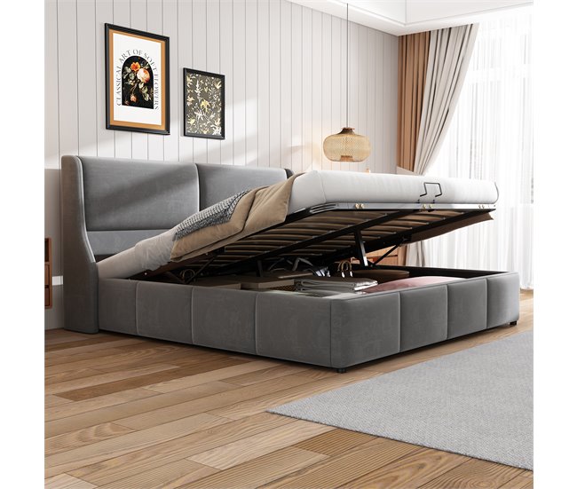 Canapés abatibles Gris