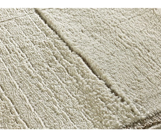 Alfombra de estilo escandinavo CANDELA - ATTICGO 160x230 Crema