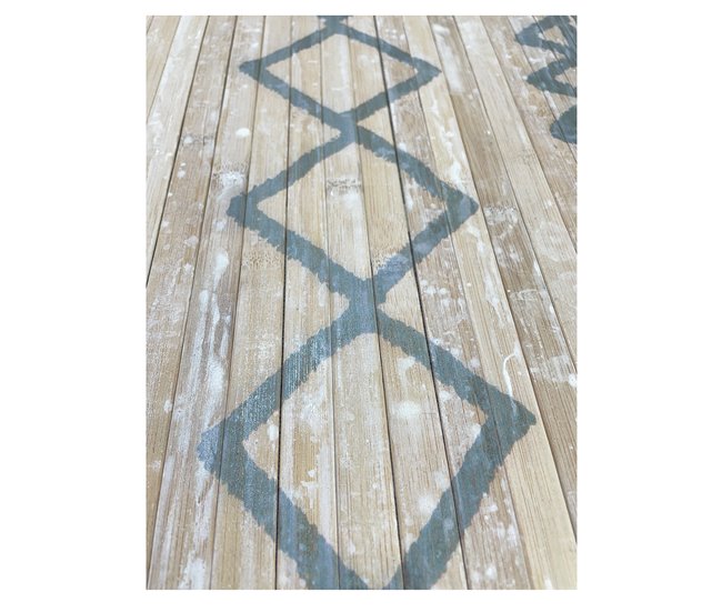 Acomoda Textil – Alfombra Bambú para Interior y Exterior. 80x150 Marron