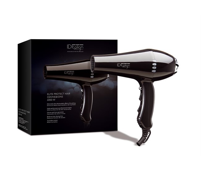 SECADOR PROFESIONAL 2200 IÓNICO OZONO Negro