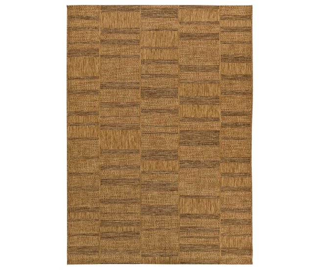 Alfombra de interior/exterior efecto yute GUINEA - ATTICGO 160x230 Natural
