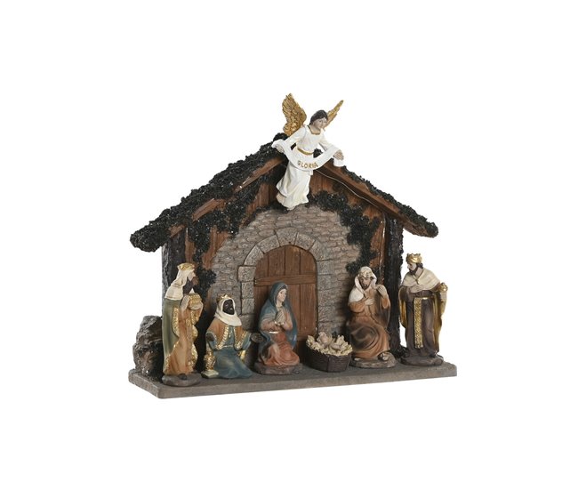 Belén de Navidad Multicolor