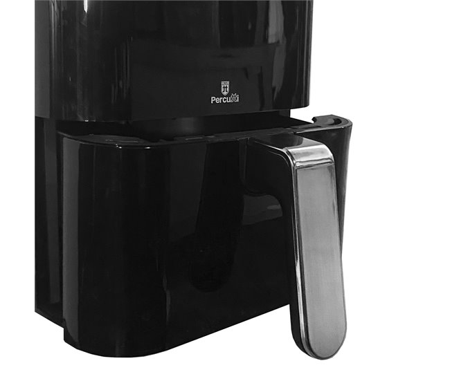 Freidora de Aire Sin Aceite Percutti 4L 1200W Display digital Negro