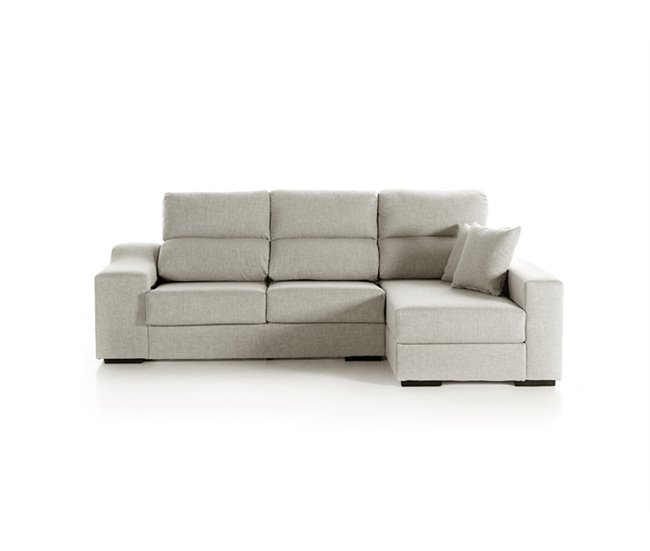 Chaise longue LUCIA IV Gris Claro