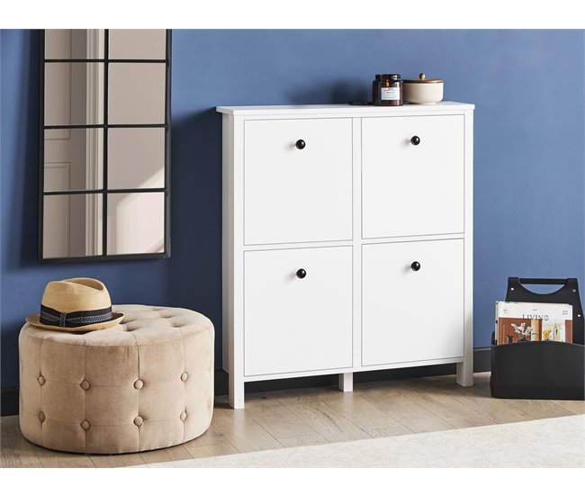 Beliani Zapatero GIBSON Blanco