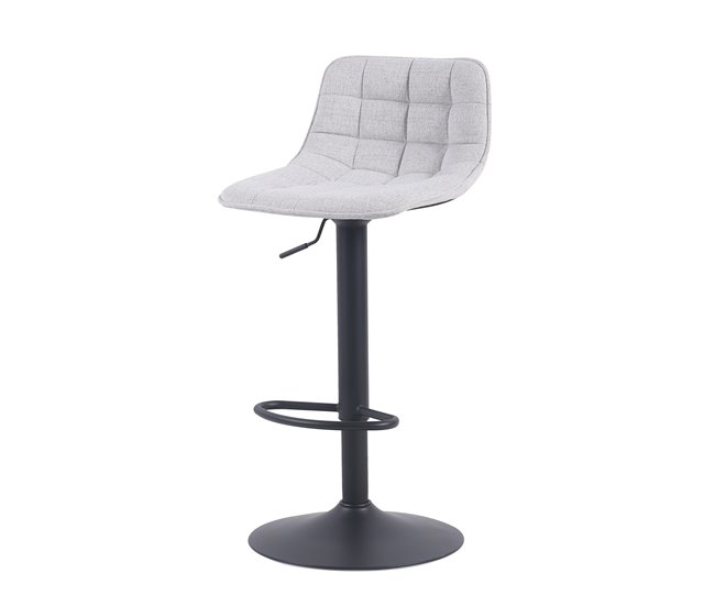 Pack de 2 taburetes ajustables ADAM  Gris Claro