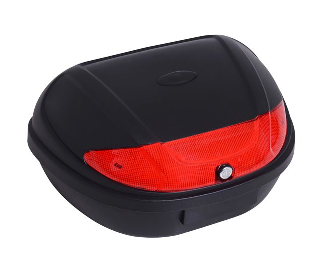 Baúl Moto PP HOMCOM, ferretería - accesorios para vehículos Negro