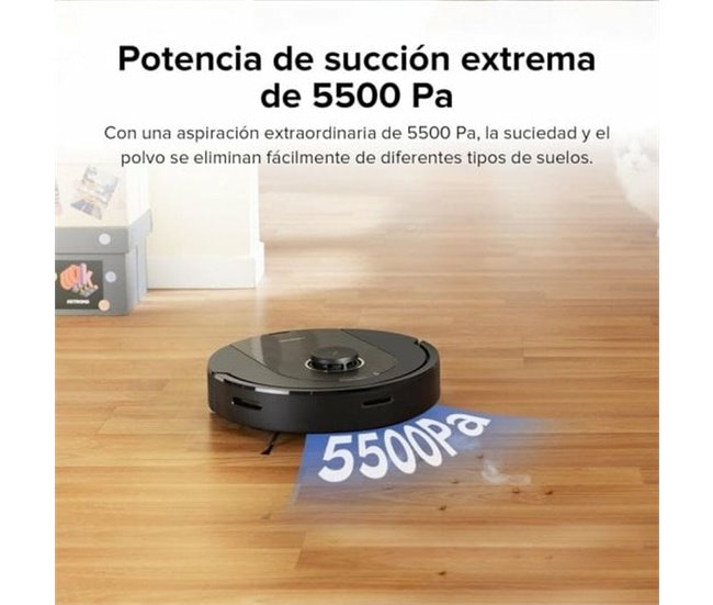 Robot Aspirador Negro