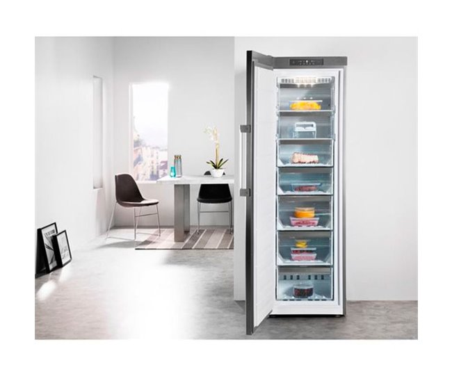 Congelador Vertical Whirlpool UW8F2YXBIF2 Inox