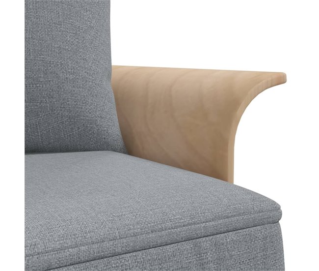 Sofá Cama En Forma De L Gris