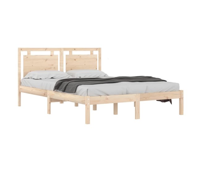 Estructura de cama 150x200 Madera