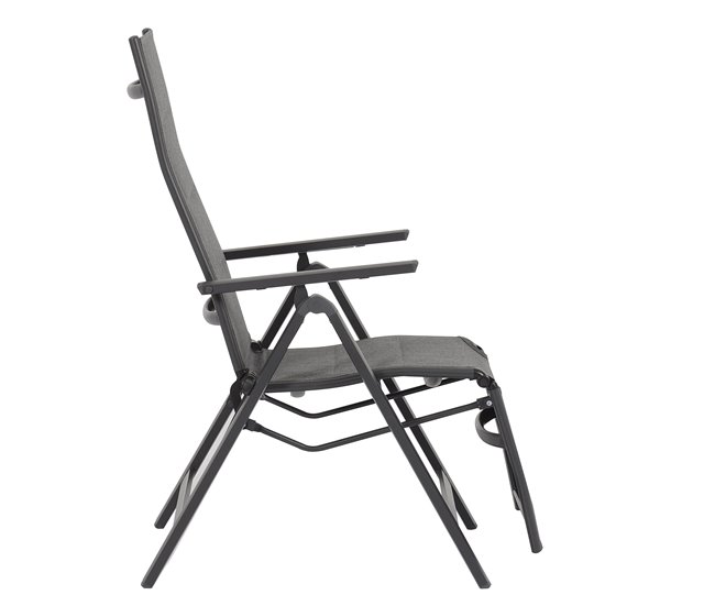 Silla de jardín JADE color gris  Gris Oscuro