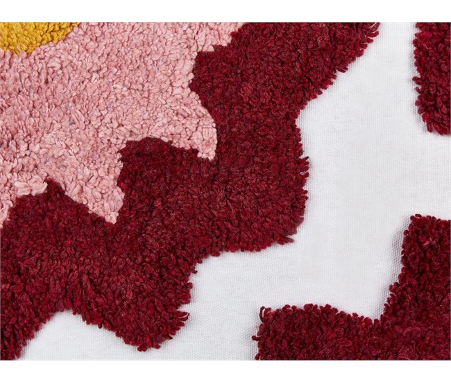 Beliani Cojín decorativo LORALAI Multicolor