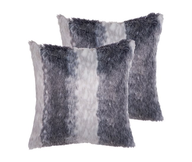 Beliani Cojín decorativo HORDEUM 45x45 Marron