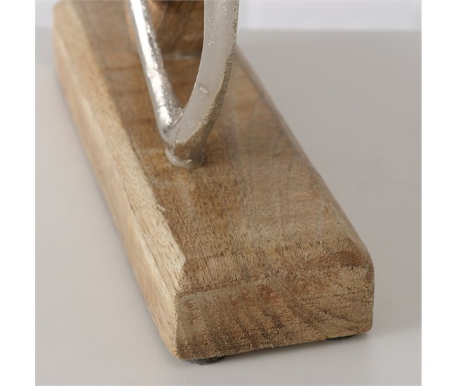 Figura decorativa BURGEL marca BOLTZE Gris/ Madera