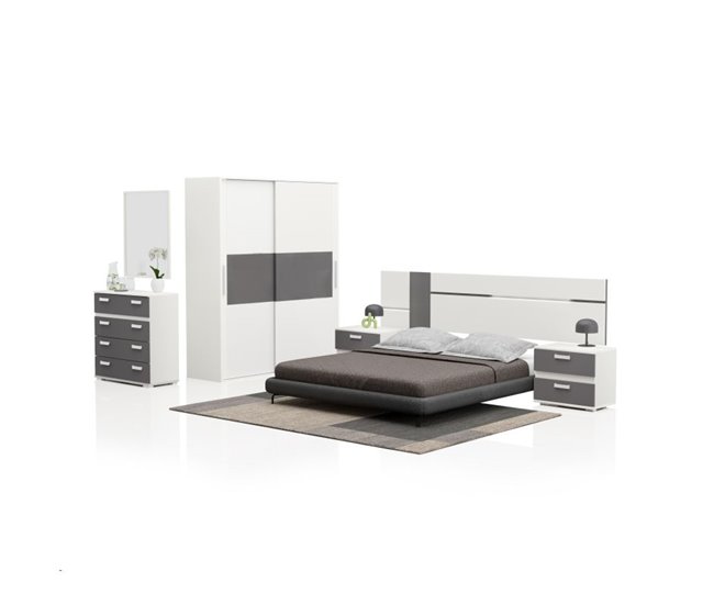 Dormitorio Ataneq Air 4C Plus Gris Oscuro