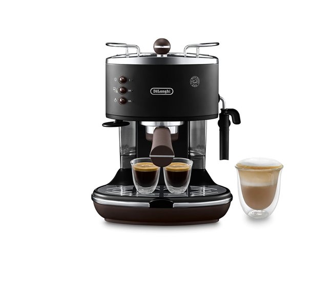 Cafetera Express de Brazo ECOV311.BK Negro