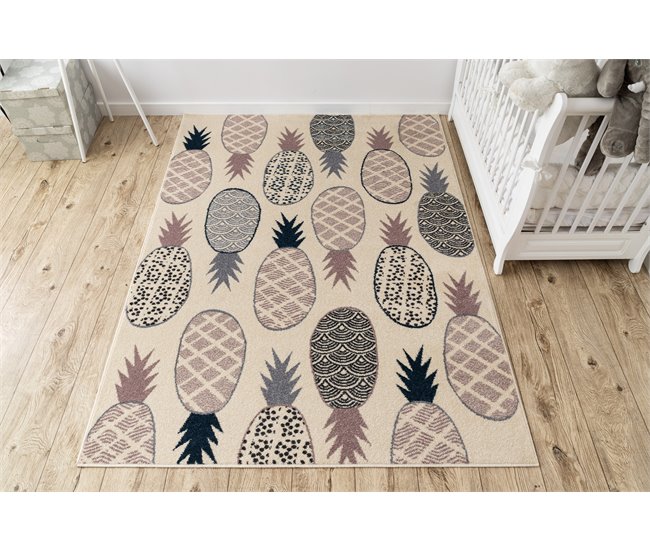 Alfombra HEOS 78464 Piña 160x220 Crema