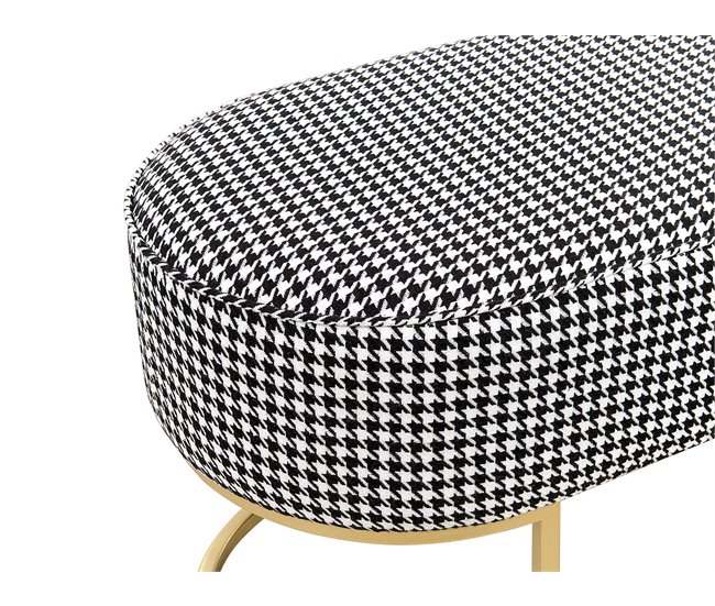 Beliani Banco de cama MILRY Negro