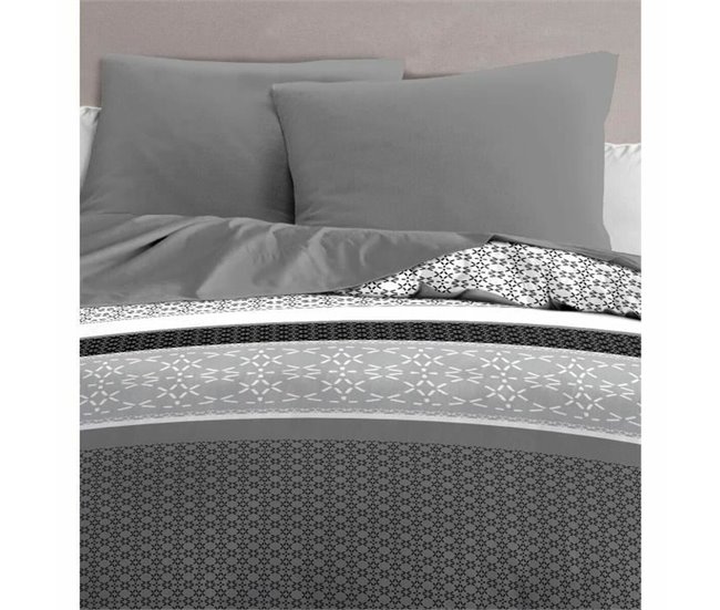 Funda de almohada Gris Oscuro