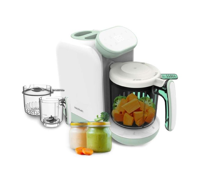 Cecotec Procesadores de alimentos Nana BabyCare FoodProcessor Blanco