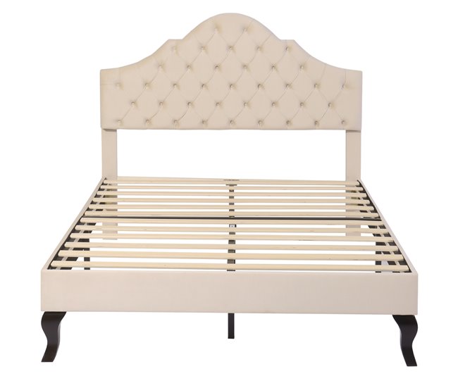 Marco de la cama Beige