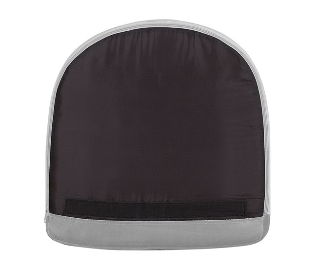 Beliani Sillón mecedora OXIE Gris Claro