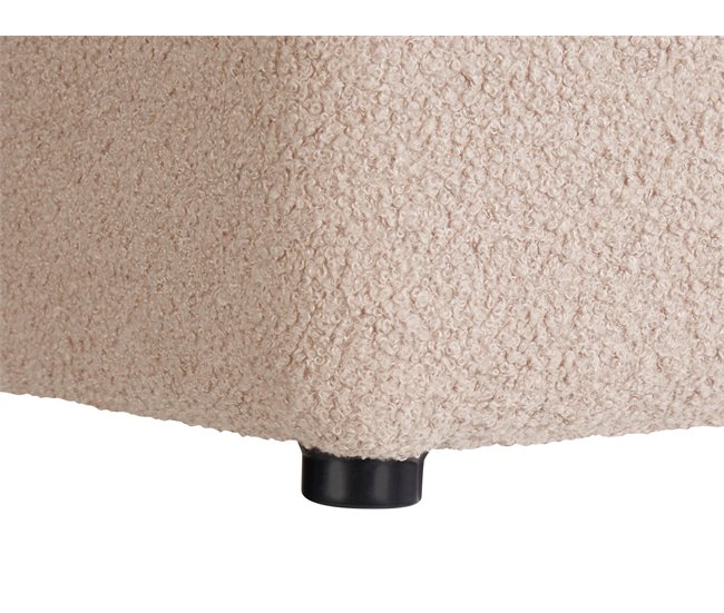 Beliani Puf KANSAS Beige