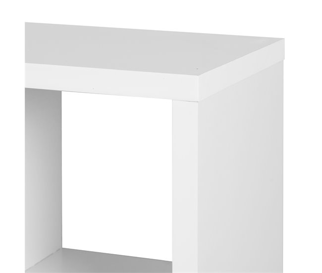 Estantería AGATHA 6 huecos Blanco