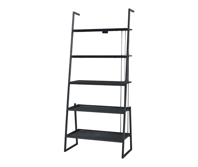 Estantería escalera Storfjord de 5 niveles 80 Negro