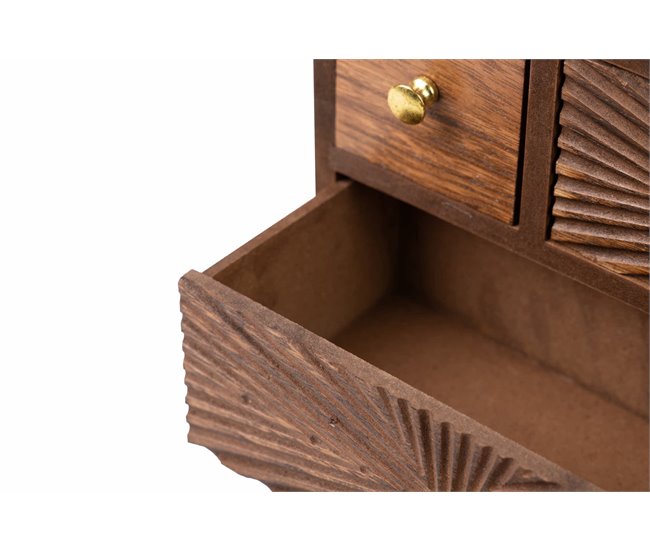 Joyero Madera Adda Home Marron