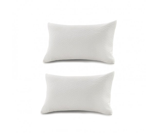 Almohadas Pack 2 90x35 Gris