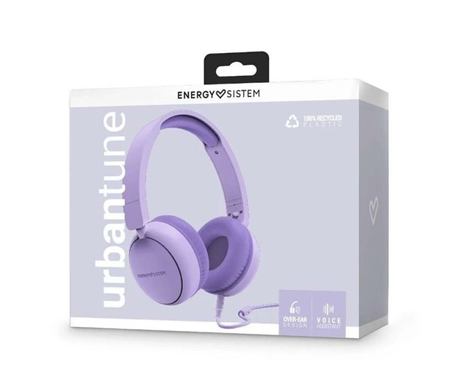 Auriculares de Diadema Bluetooth UrbanTune Morado