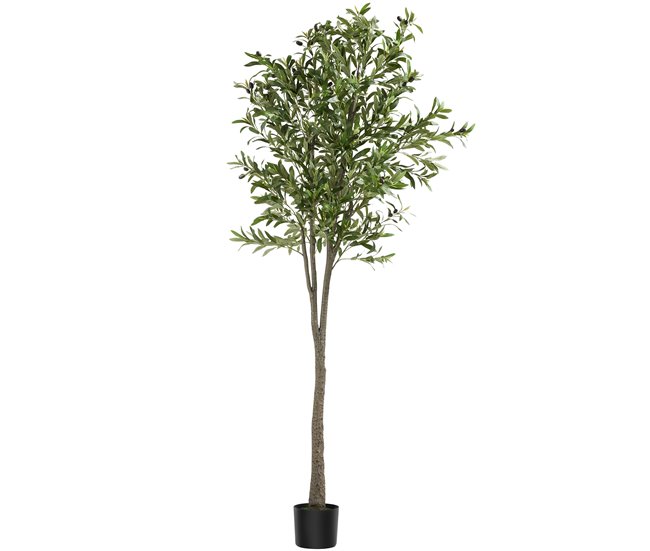 Árbol de olivo artificial Verde