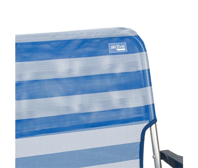 Aktive Pack 2 sillas de playa plegables Multicolor