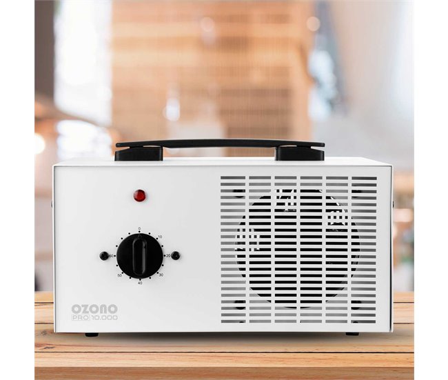 Generador Ozono Desinfectante Purificador Emisión 10000mg/h Gridinlux Blanco