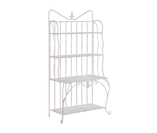 Beliani Estante de baño PAVONA 94 Beige