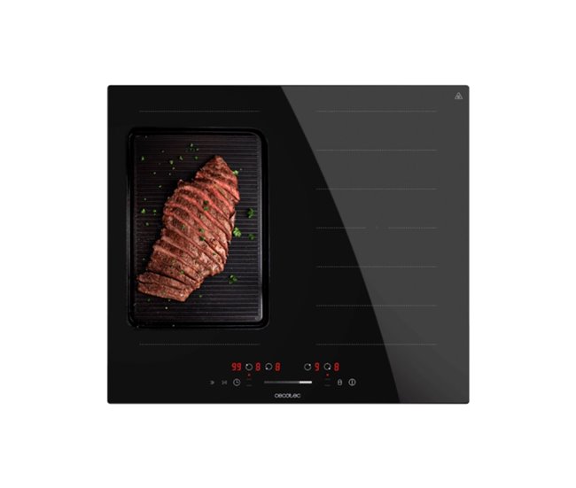 Cecotec Placa de inducción Bolero Squad I 4001 Flex Negro